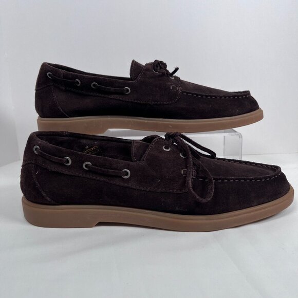 Jones Bootmaker Men's Putney Suede Shoes Brown EU 43/ US 10-10.5 Dress Shoe‎ - Picture 1 of 14